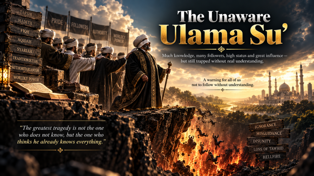 The Unaware Ulama Su’