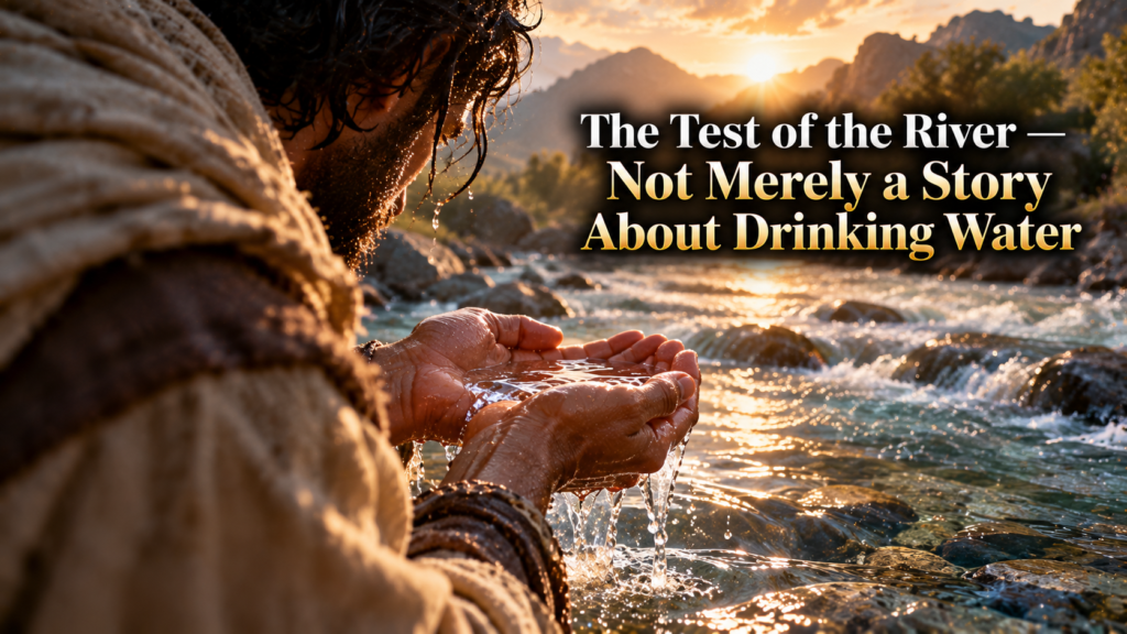 The Test of the River — Not Merely a Story About Drinking Water