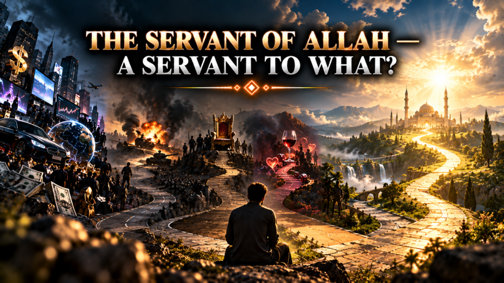 CHAPTER 28 -THE SERVANT OF ALLAH — A SERVANT TO WHAT?