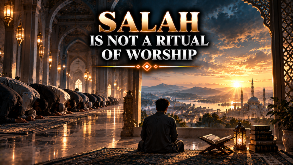 CHAPTER 29 -SALAH IS NOT A RITUAL OF WORSHIP