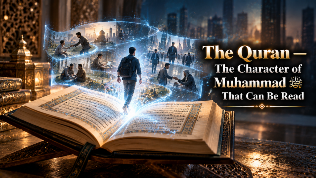 The Quran — The Character of Muhammad ﷺ That Can Be Read