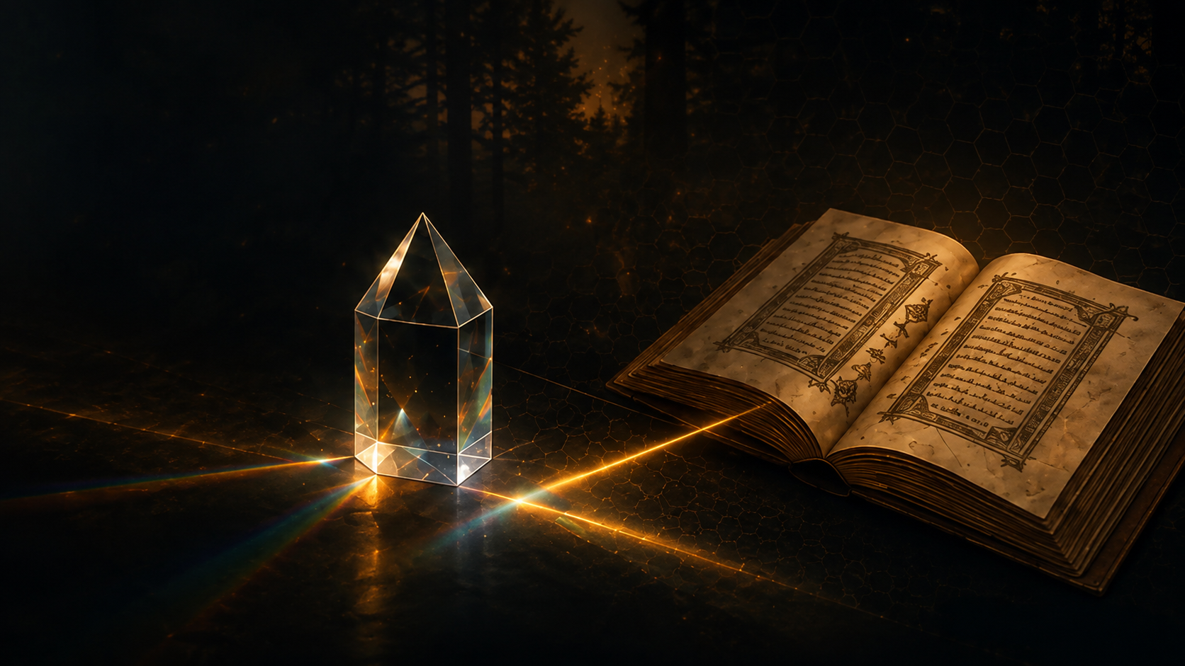 Quran and prism
