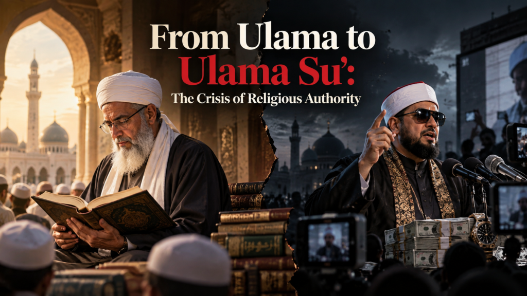 From Ulama to Ulama Su’: The Crisis of Religious Authority
